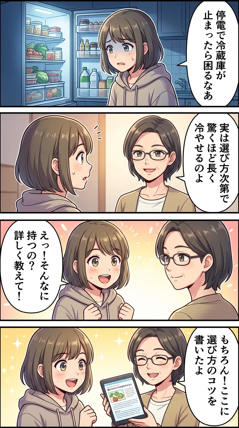 ポータブル電源 冷蔵庫 何時間