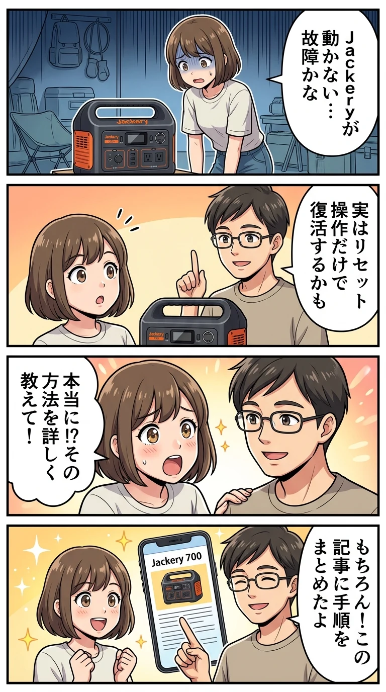 Jackery 700 過放電 復活