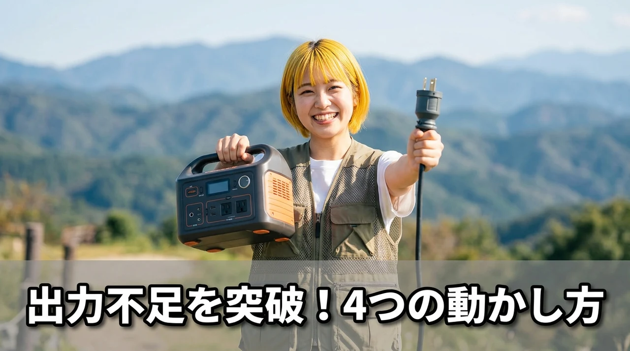 出力不足を解決する4つの具体的な動かし方