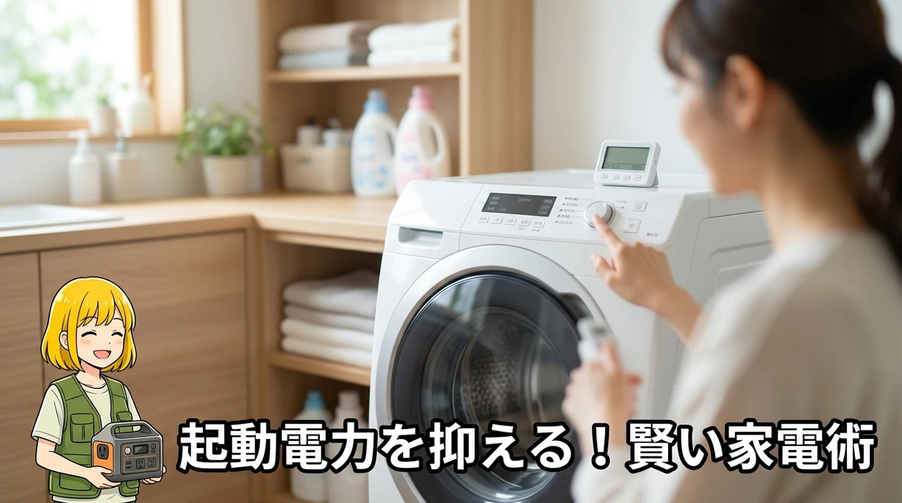 起動電力を抑える家電の選び方と使い方のコツ
