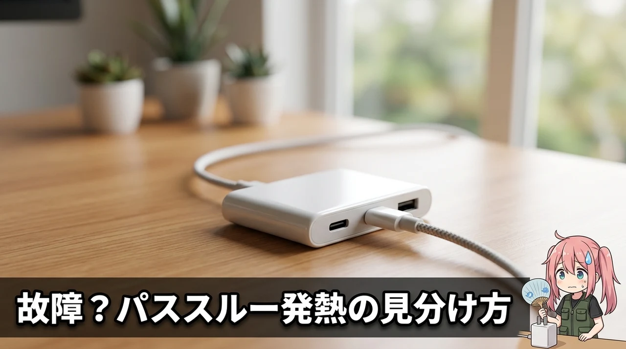 パススルー使用時の正常な発熱と故障サインを見分ける方法