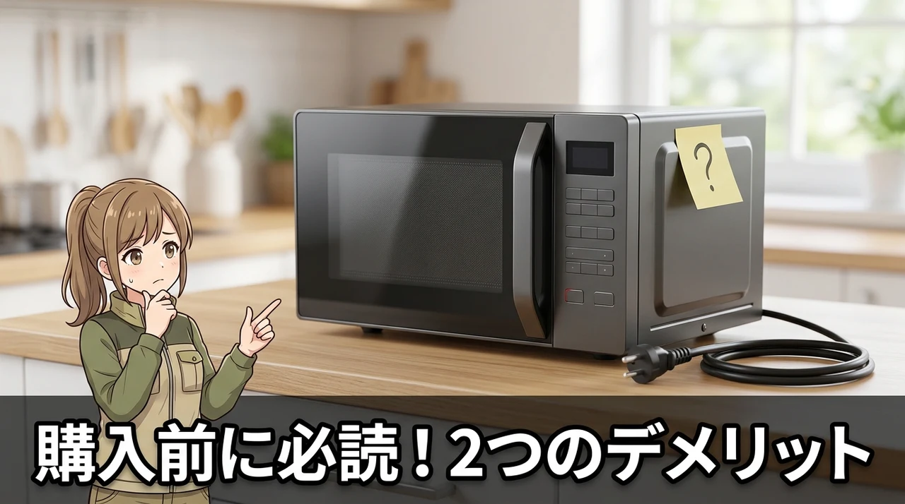 購入前に知っておきたい2つのデメリット