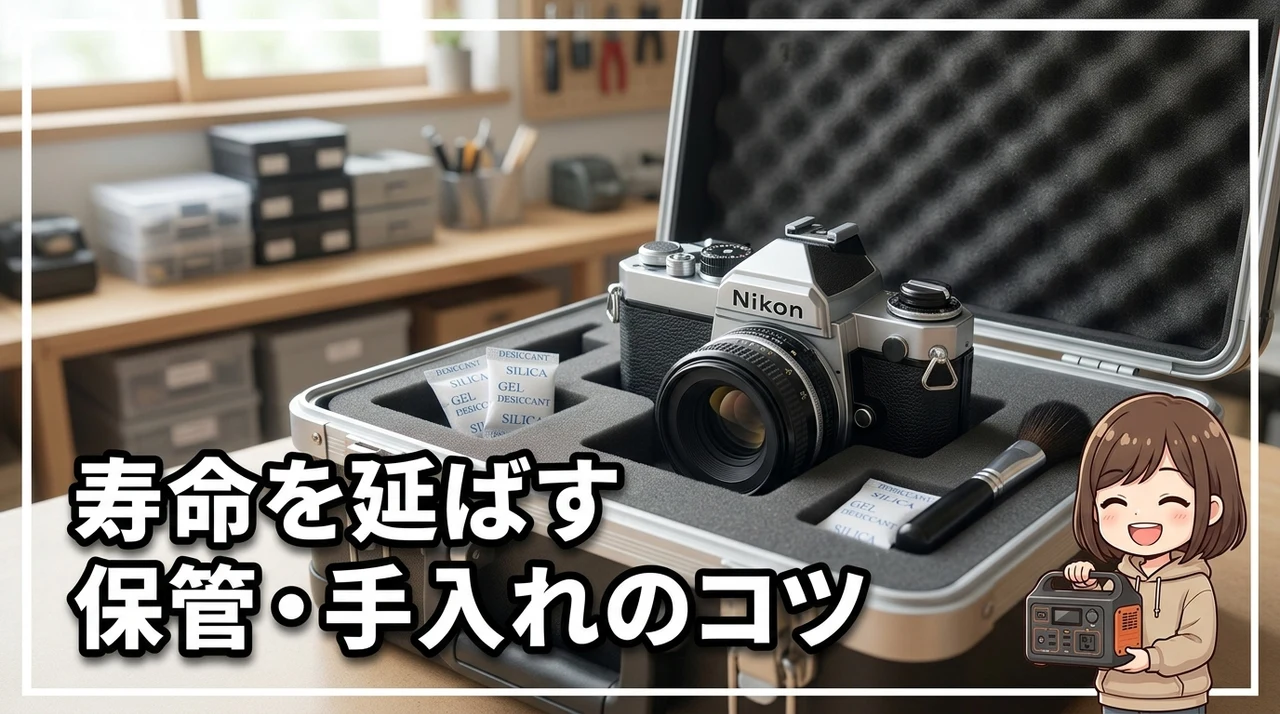 長期保管とメンテナンスで寿命を延ばす方法