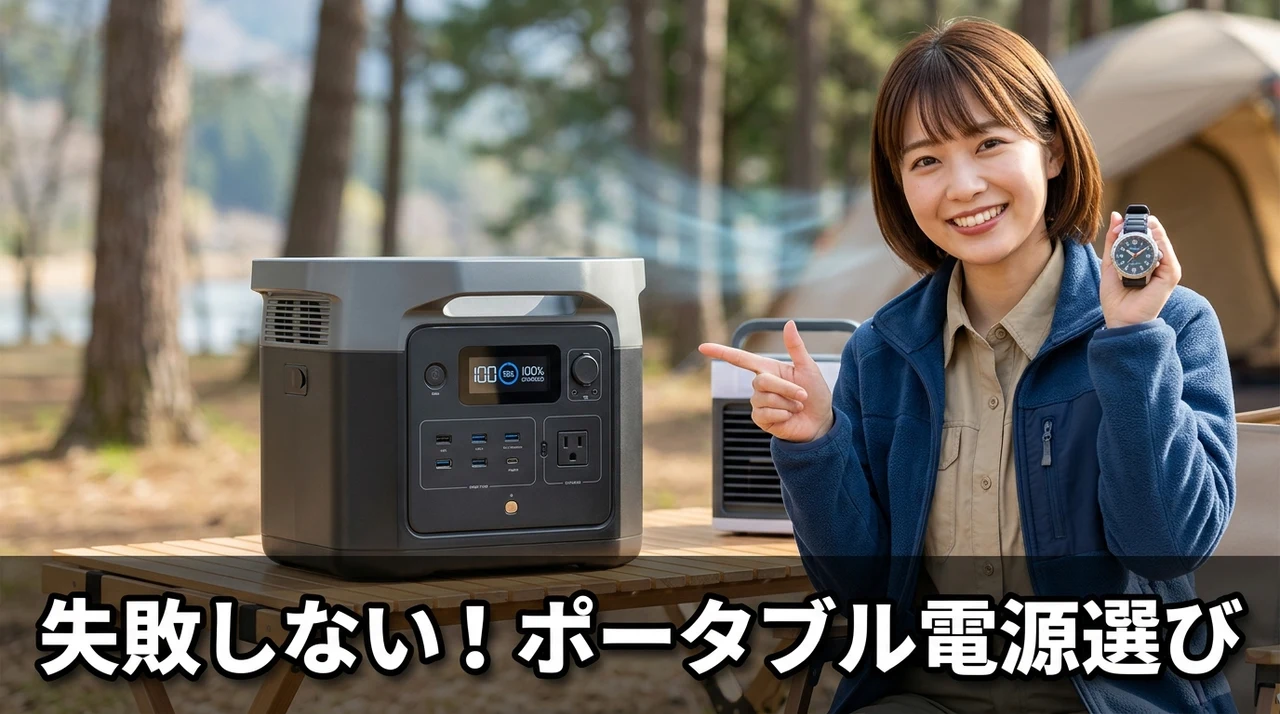 失敗しないためのポータブル電源選びの重要ポイント