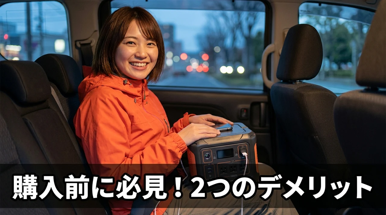 購入前に知っておくべき2つのデメリット