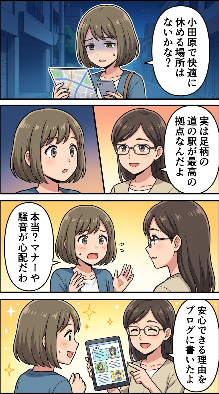 小田原 道の駅 車中泊