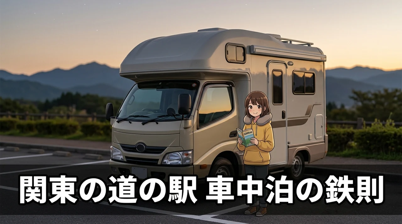 関東の道の駅で車中泊する基本ルールとマナー