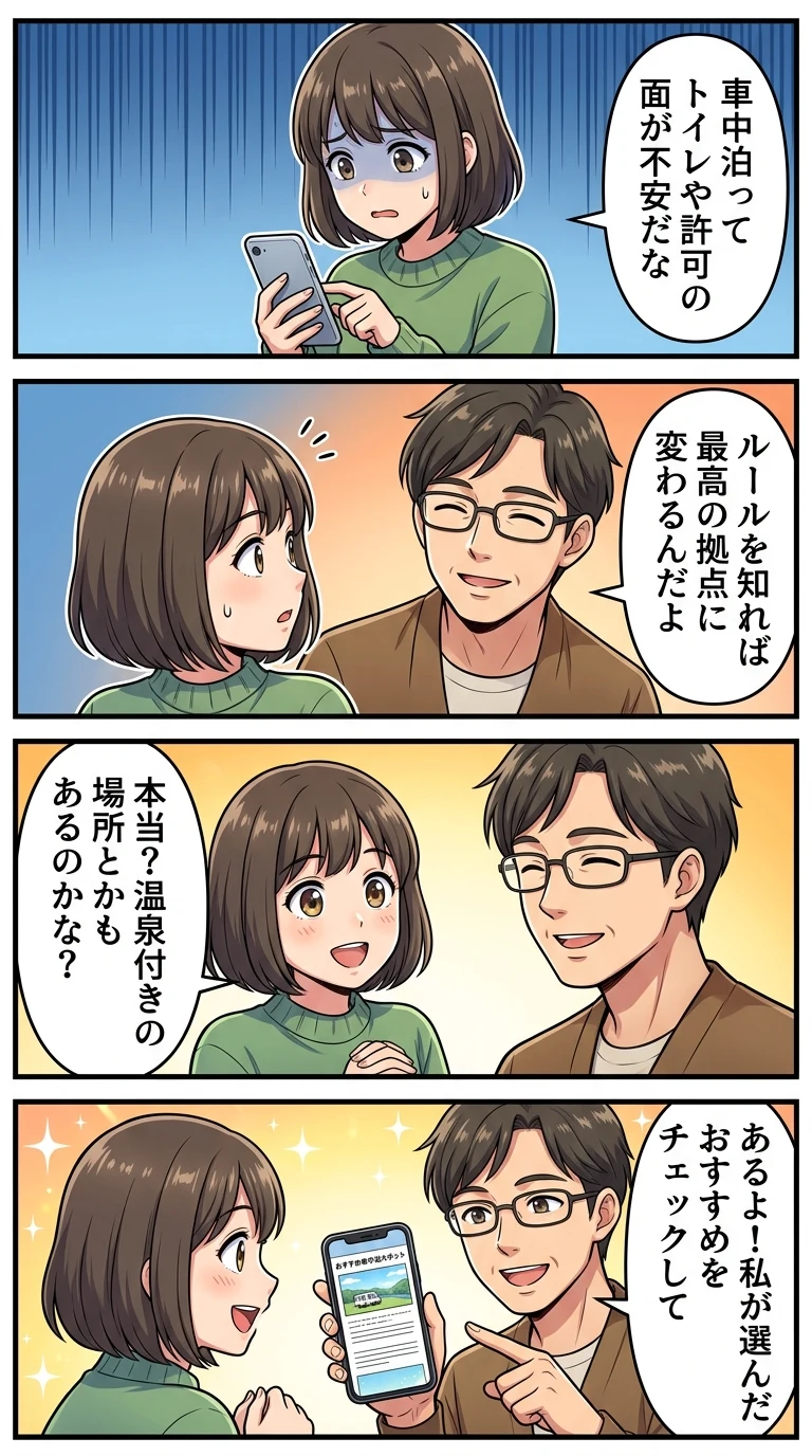 車中泊できる道の駅 関東
