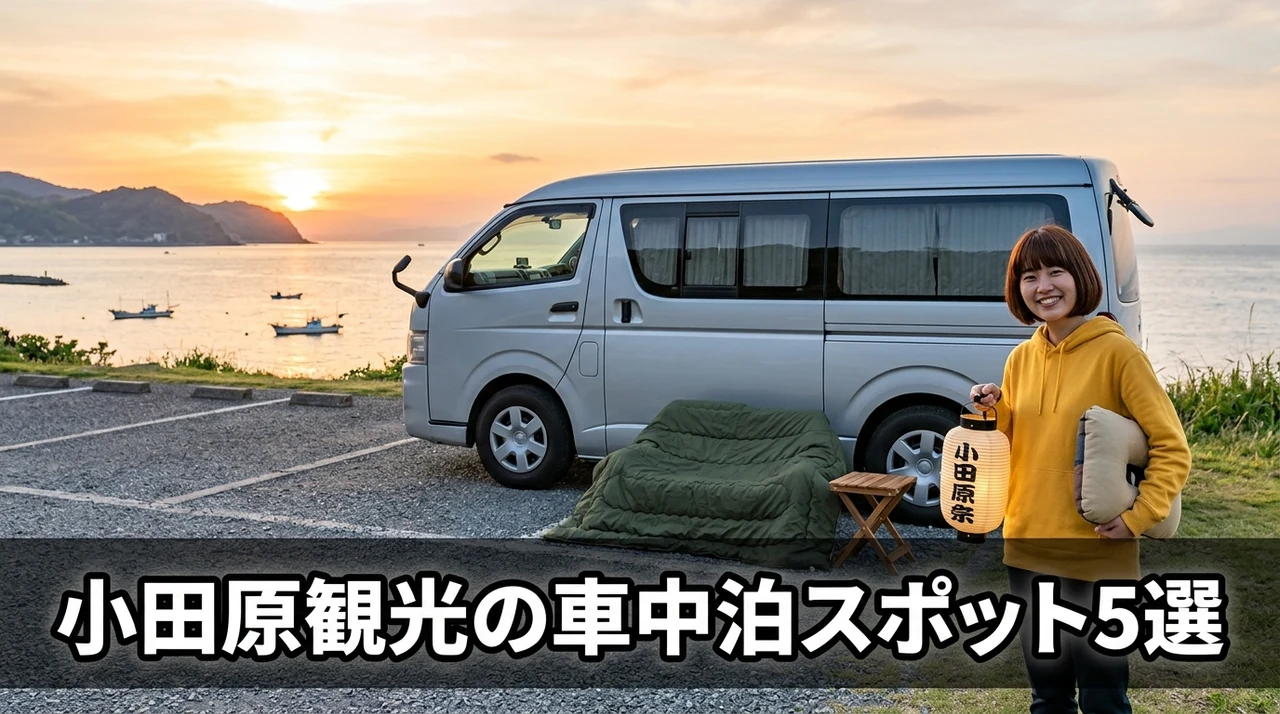 小田原観光の拠点に最適！おすすめ車中泊スポット5選