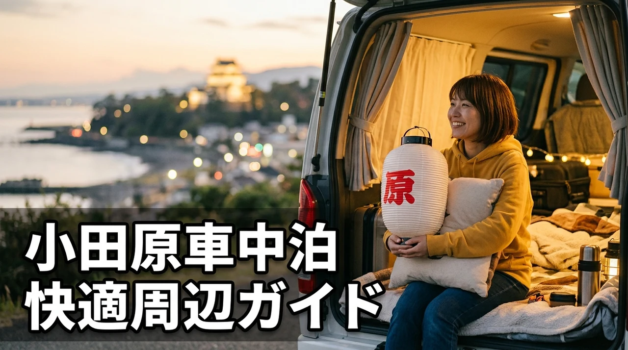 小田原車中泊をもっと快適にする周辺施設情報