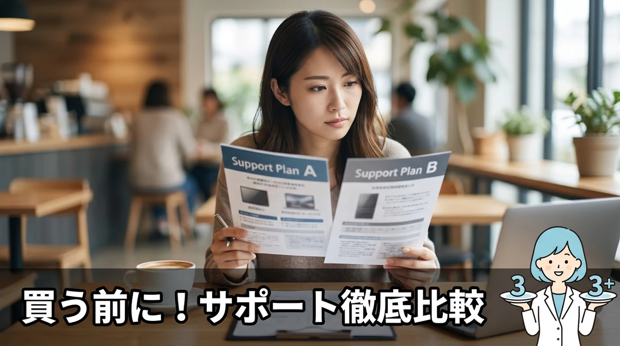 購入前に知るべきアフターサポートの比較