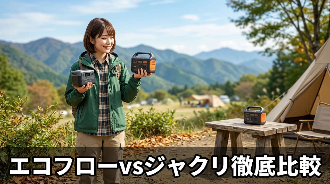 ecoflowとjackeryの基本情報と会社概要を比較