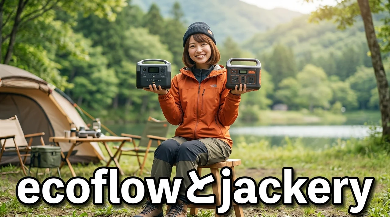 ecoflowとjackeryの性能を7項目で徹底比較