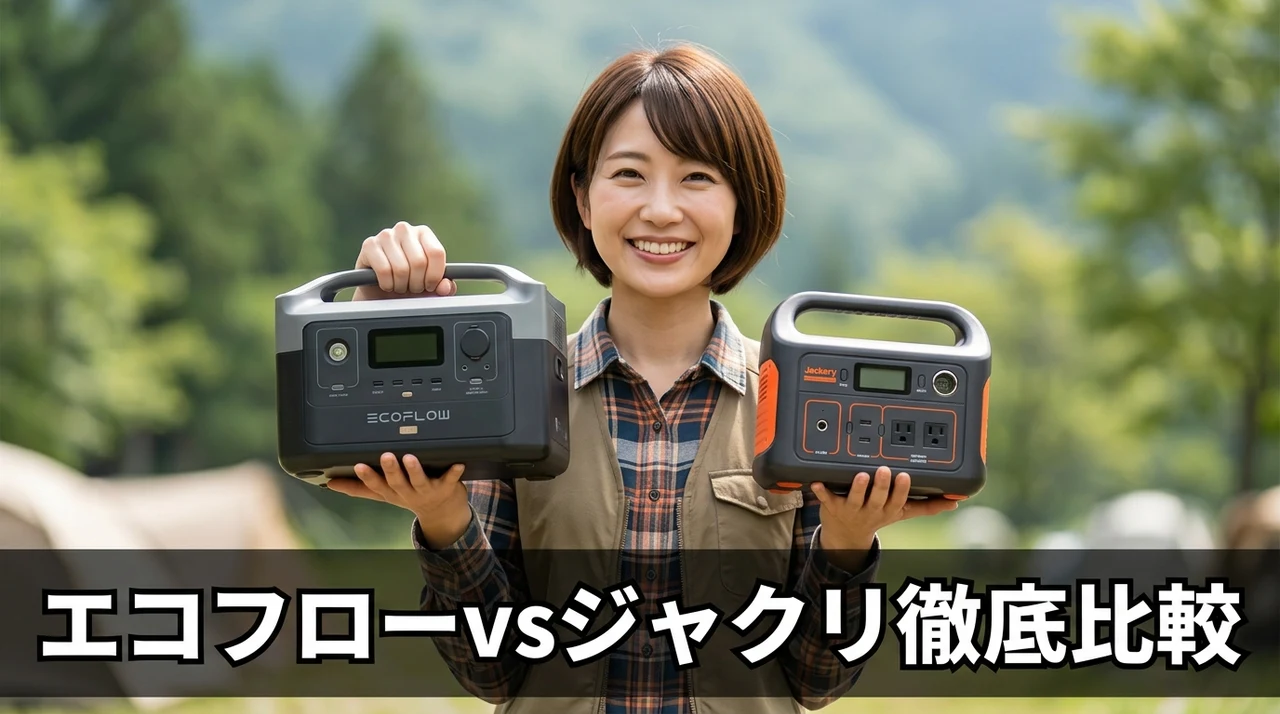 容量クラス別おすすめモデル比較｜ecoflow vs jackery