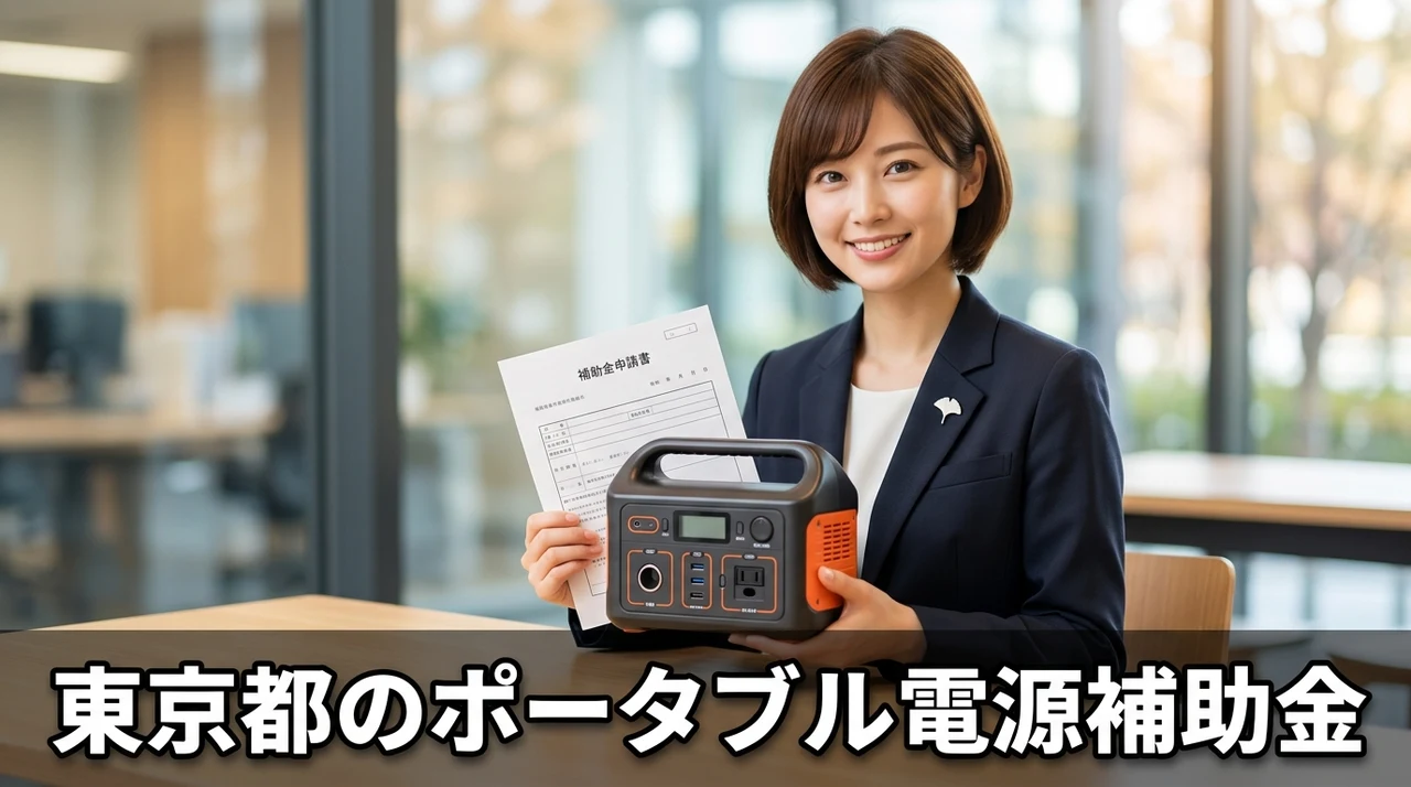 東京都のポータブル電源補助金の最新事情