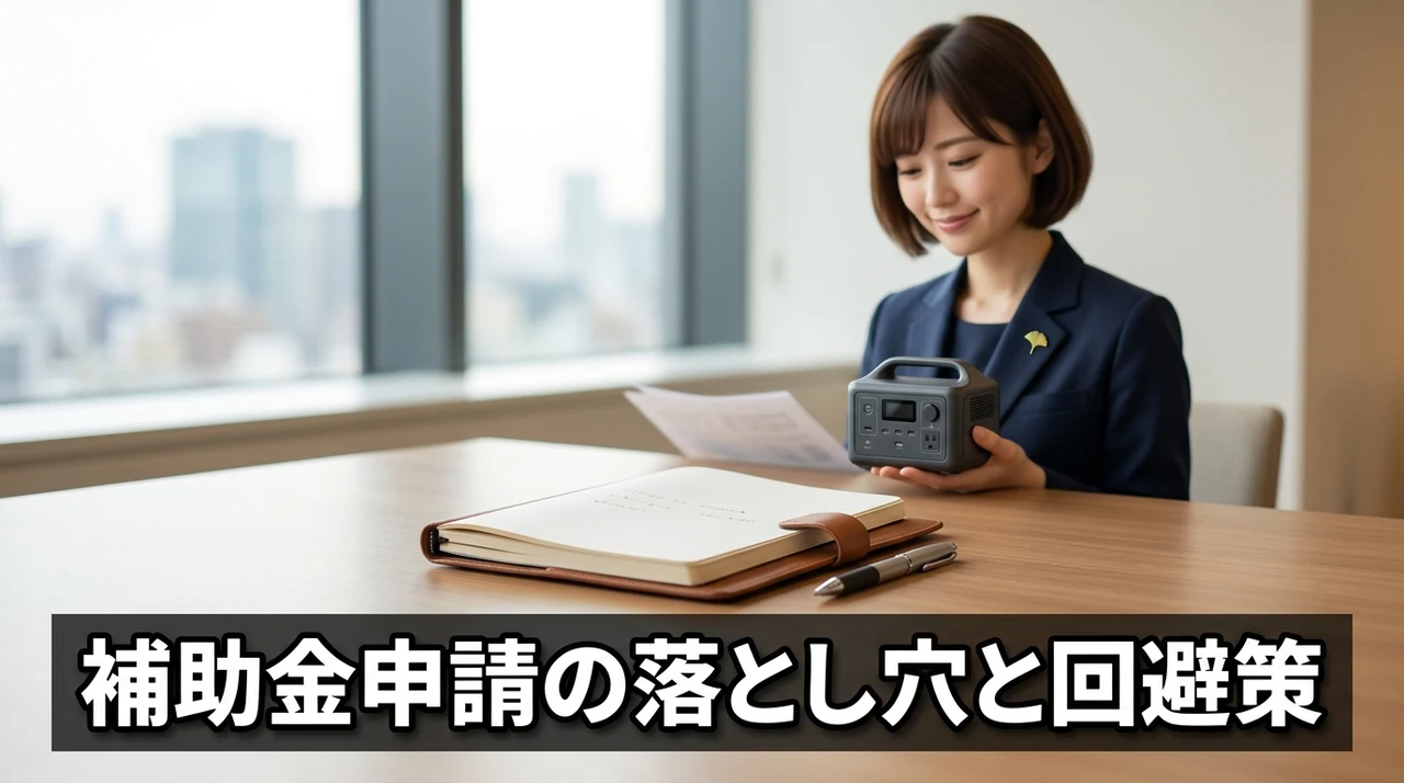 補助金申請で陥りやすい失敗と回避策