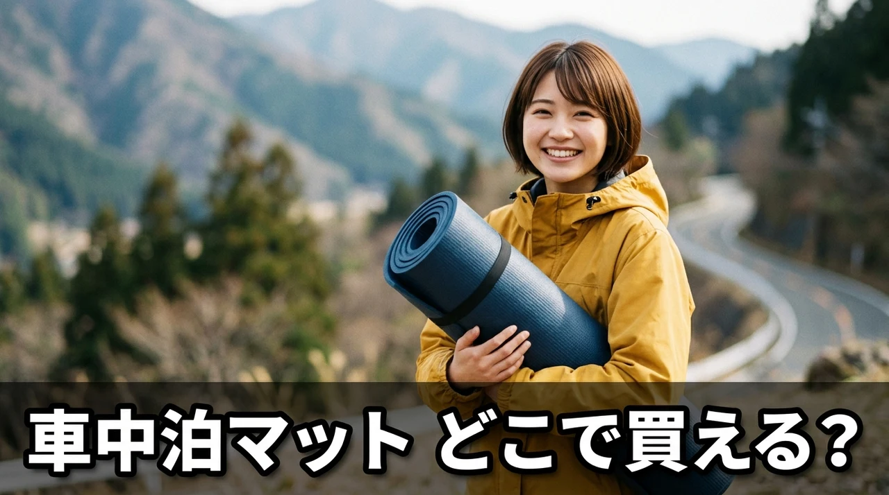 車中泊マットはどこで売ってる？どこで買える？