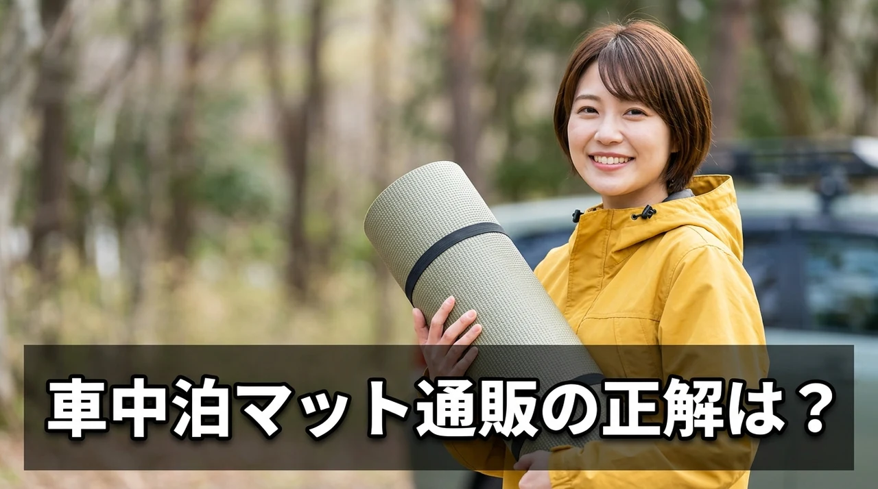 車中泊マットを通販で買うならどこ？