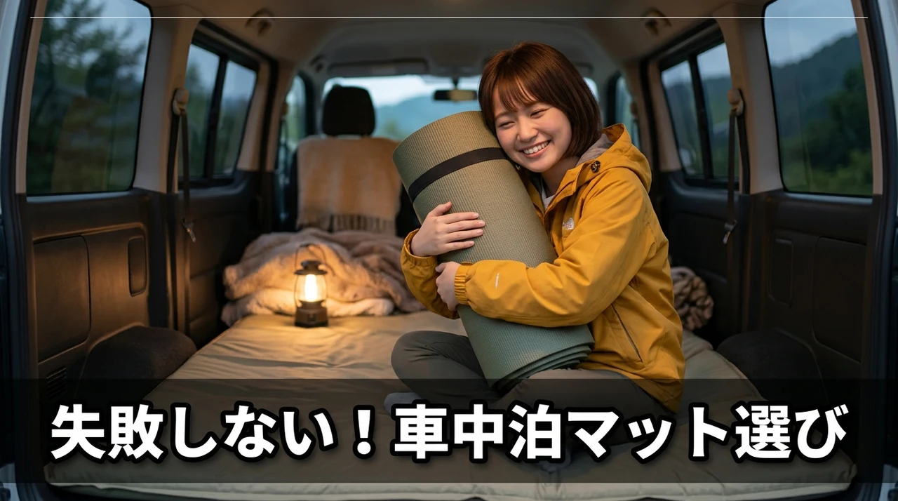 車中泊マットの失敗しない選び方