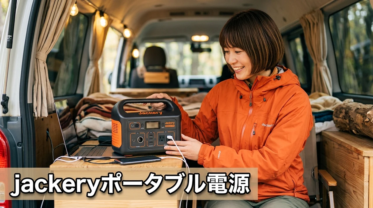 jackery ポータブル電源 700の基本スペックと車中泊での実力
