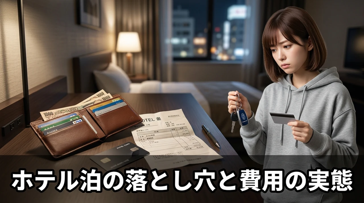 ホテル泊のデメリットと費用面の課題