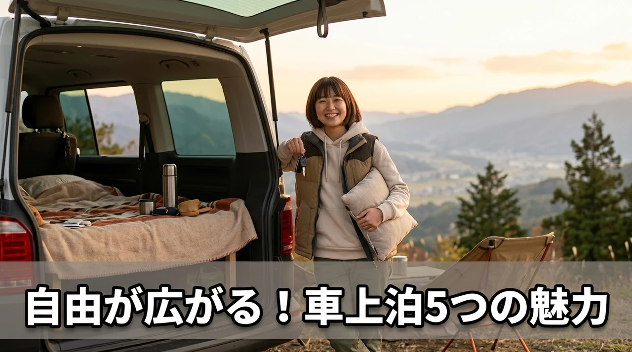 車上泊で広がる5つの魅力