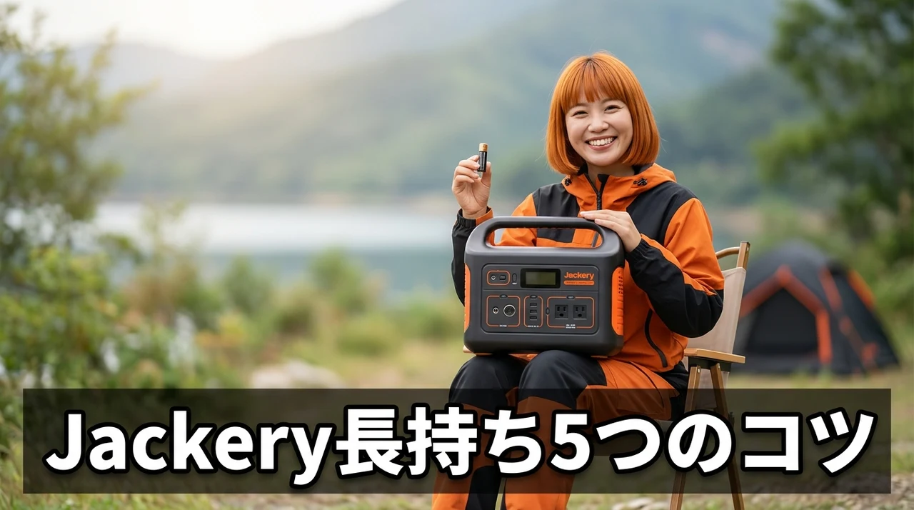 jackery 1000を長く使うための5つのメリット