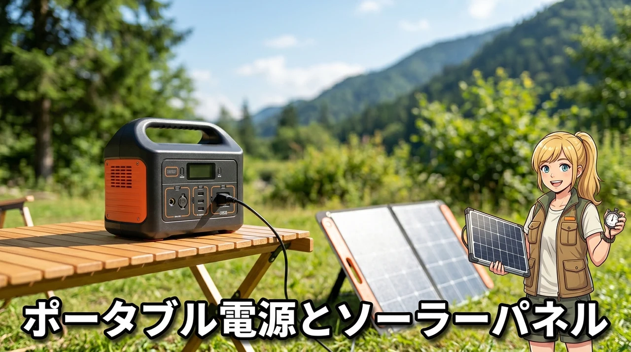 ポータブル電源とソーラーパネルのおすすめセット5選