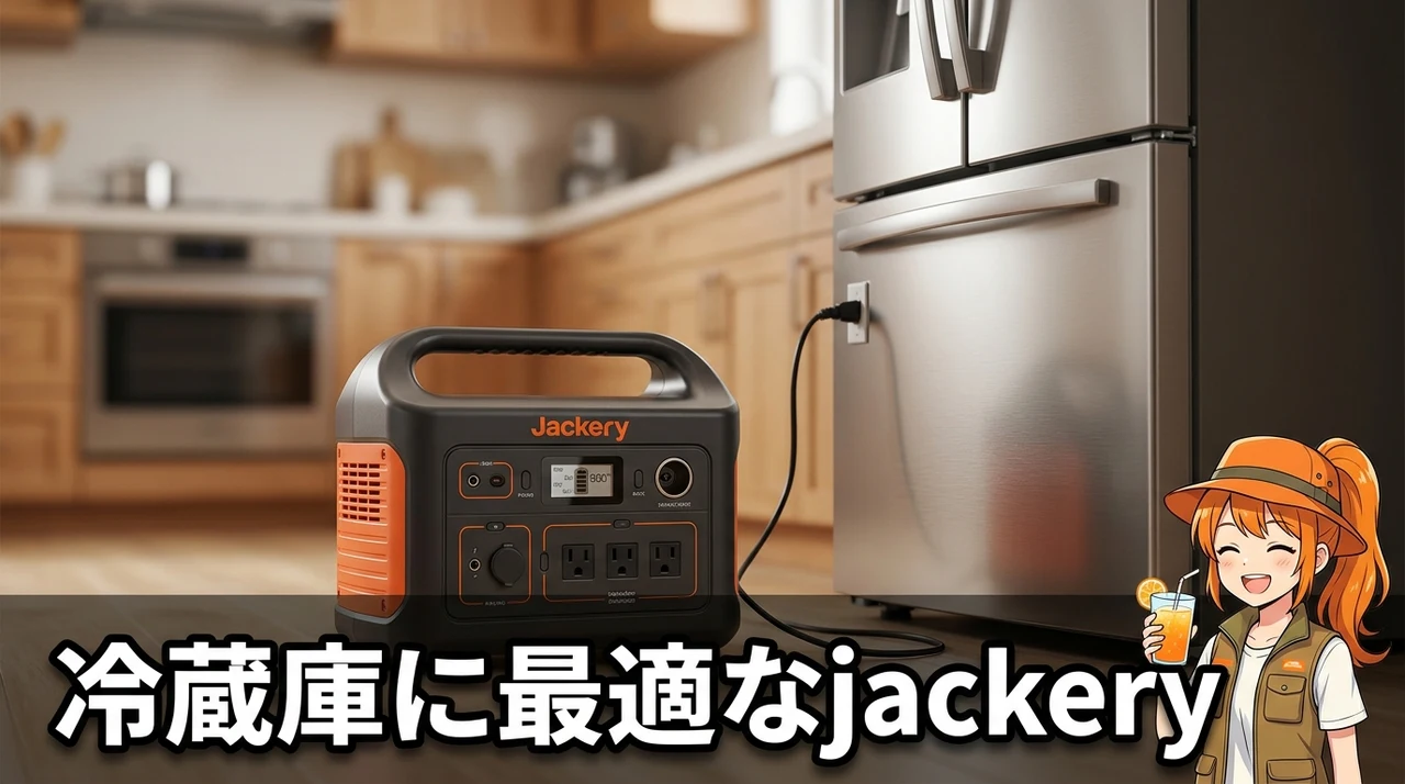 冷蔵庫に最適なjackeryのおすすめモデル6選