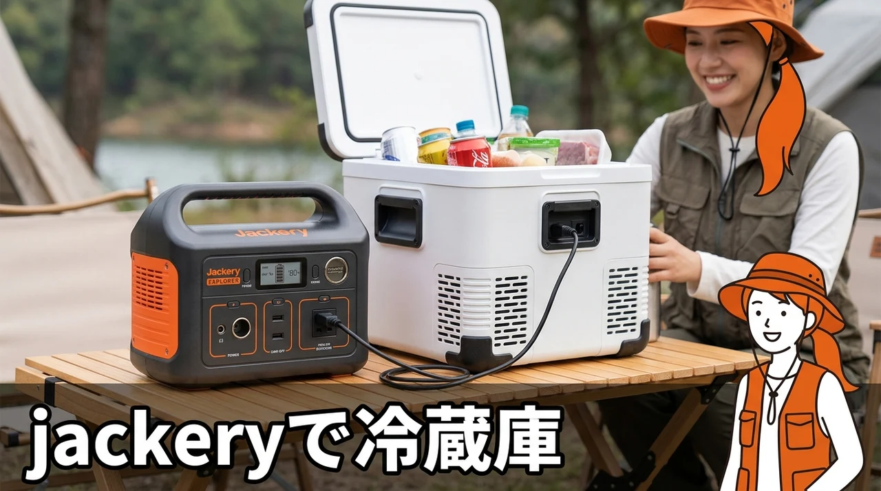 jackeryで冷蔵庫を稼働させる5つのメリット