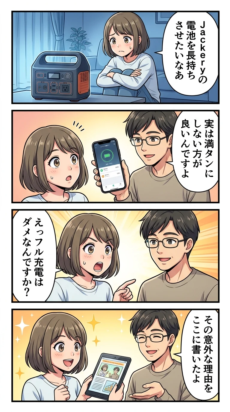 jackery バッテリー節約モード