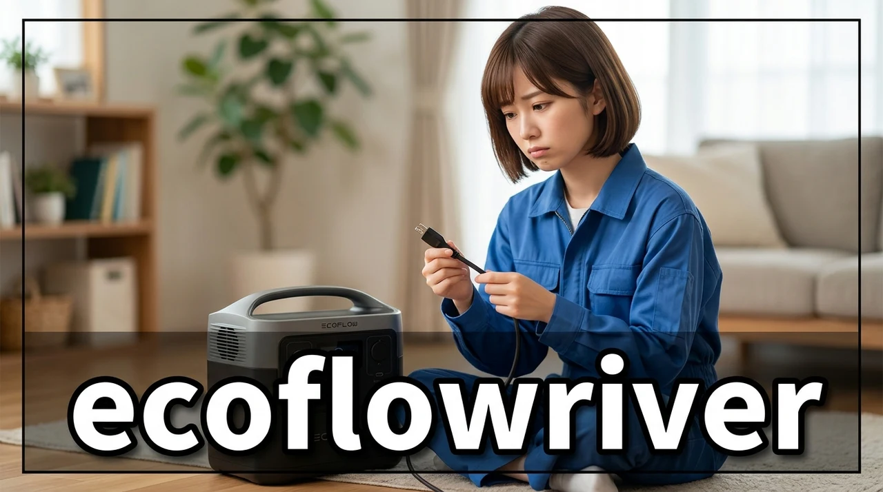 ecoflow river 2が充電できない原因と切り分け方