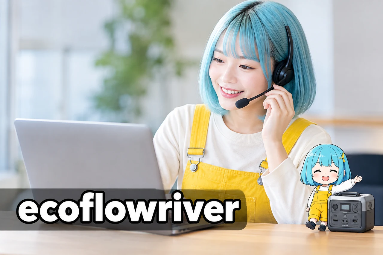 ecoflow river 2のサポート窓口への問い合わせ手順