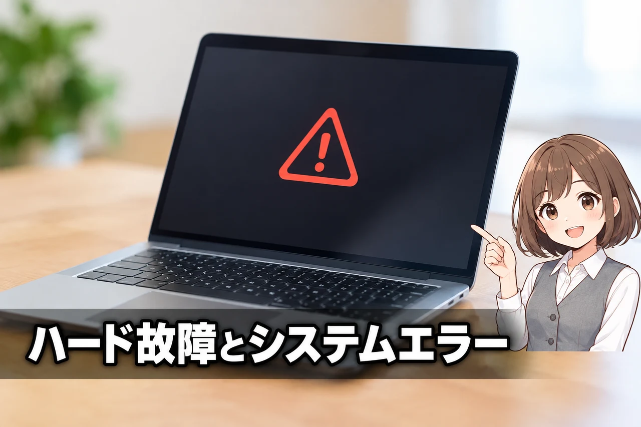 ハード故障とシステムエラーの見分け方