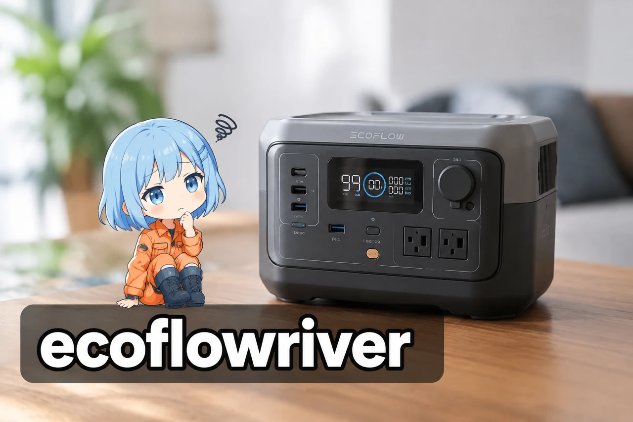 EcoFlow RIVER 2の電源が入らない原因を解説