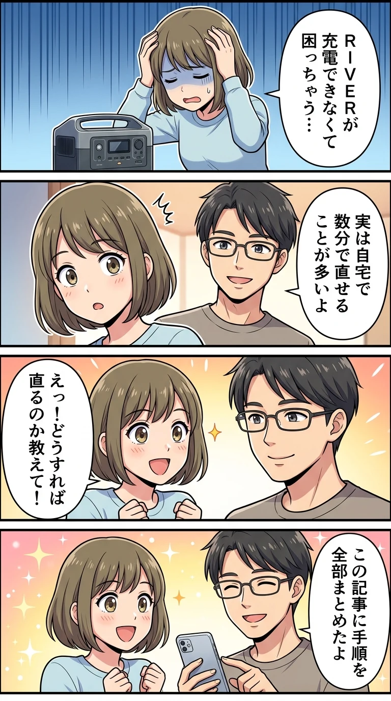 river3 plus 充電できない